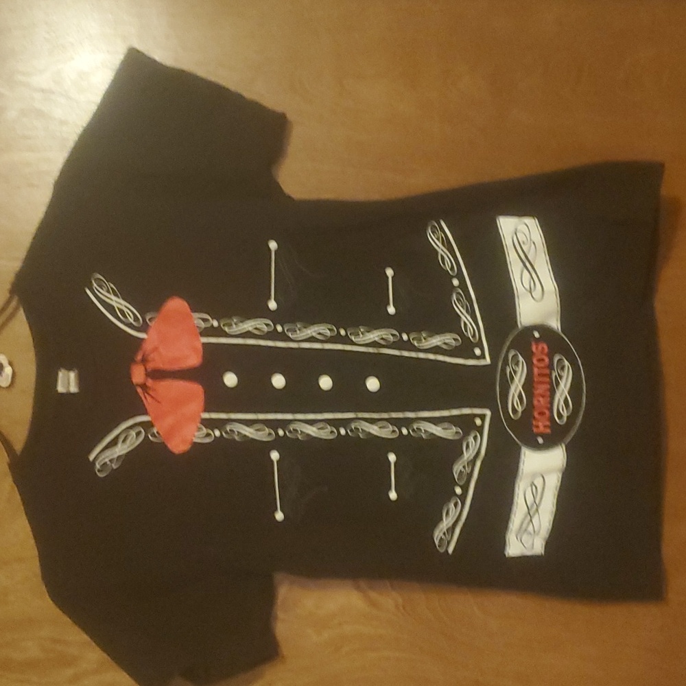 Graphic Tuxedo Horns Tshirt Hornitos XS